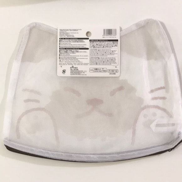 Cat face shaped laundry net( brown) - Picture 2 of 4
